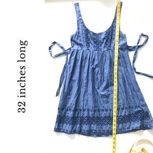 I H81 Distress- casual sleeveless- babydoll dress!